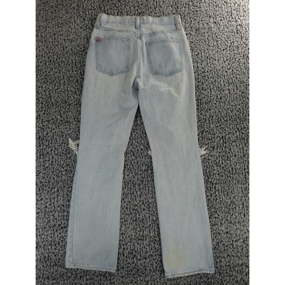 BDG Bootcut Distressed High Rise Straight Leg Jeans Light Wash 27x30‎ - Picture 10 of 12
